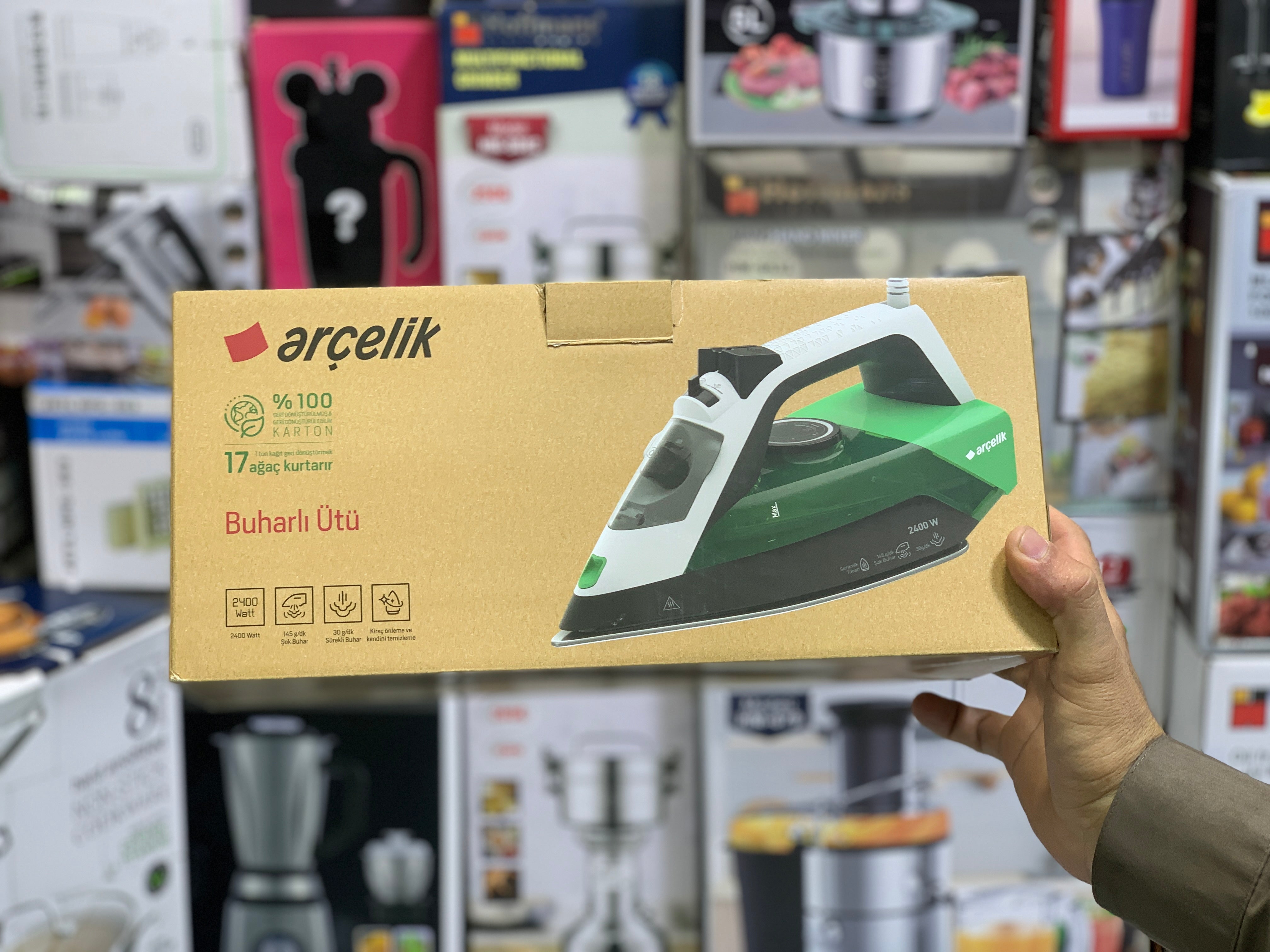 Arcelik’s steam Iron| Turkish Brand Pure Non Stick