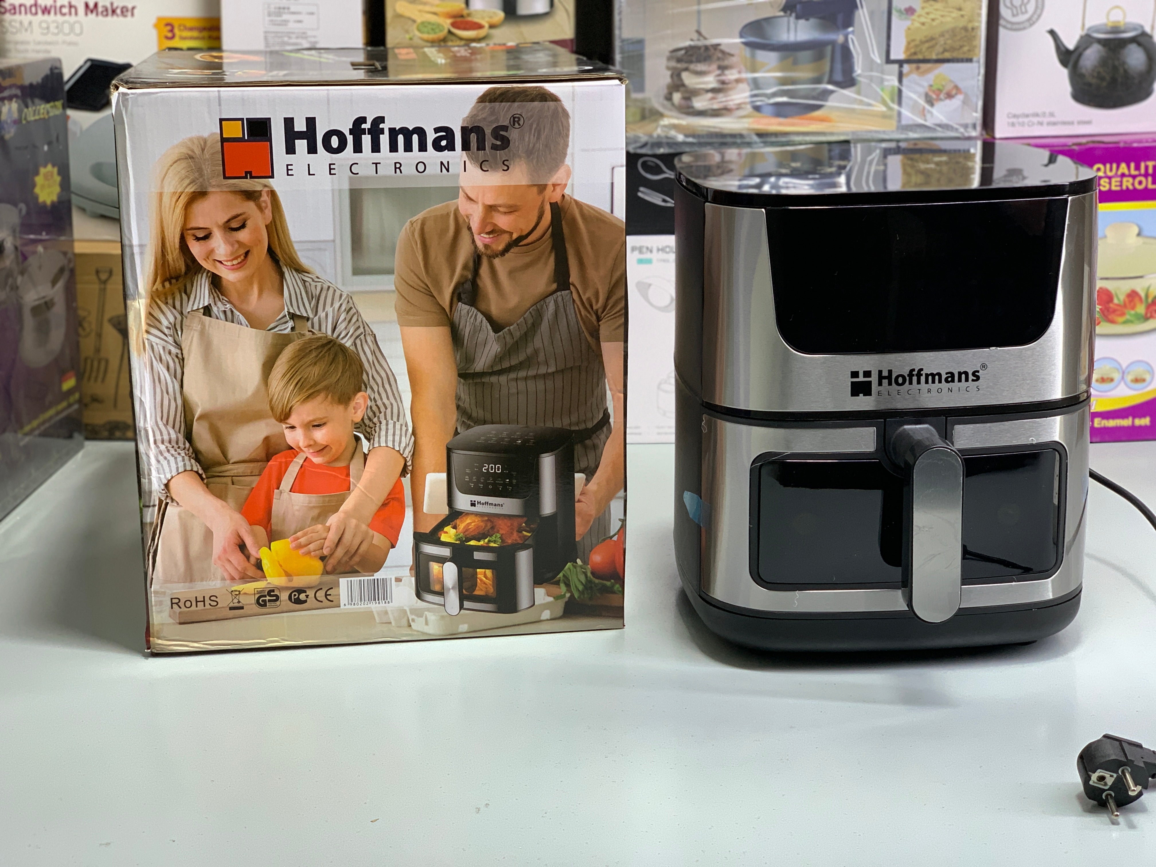 Hoffmans Electronics Air Fryer 8L 2400w