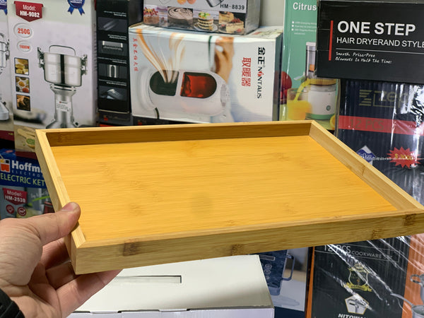 Tea Set with Wooden Tray 6 Glasses and Pot