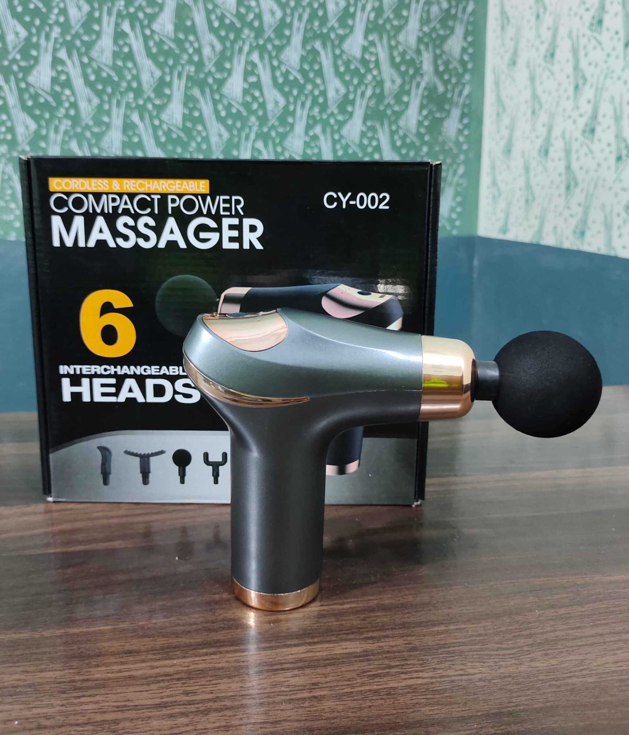 Compact power massager