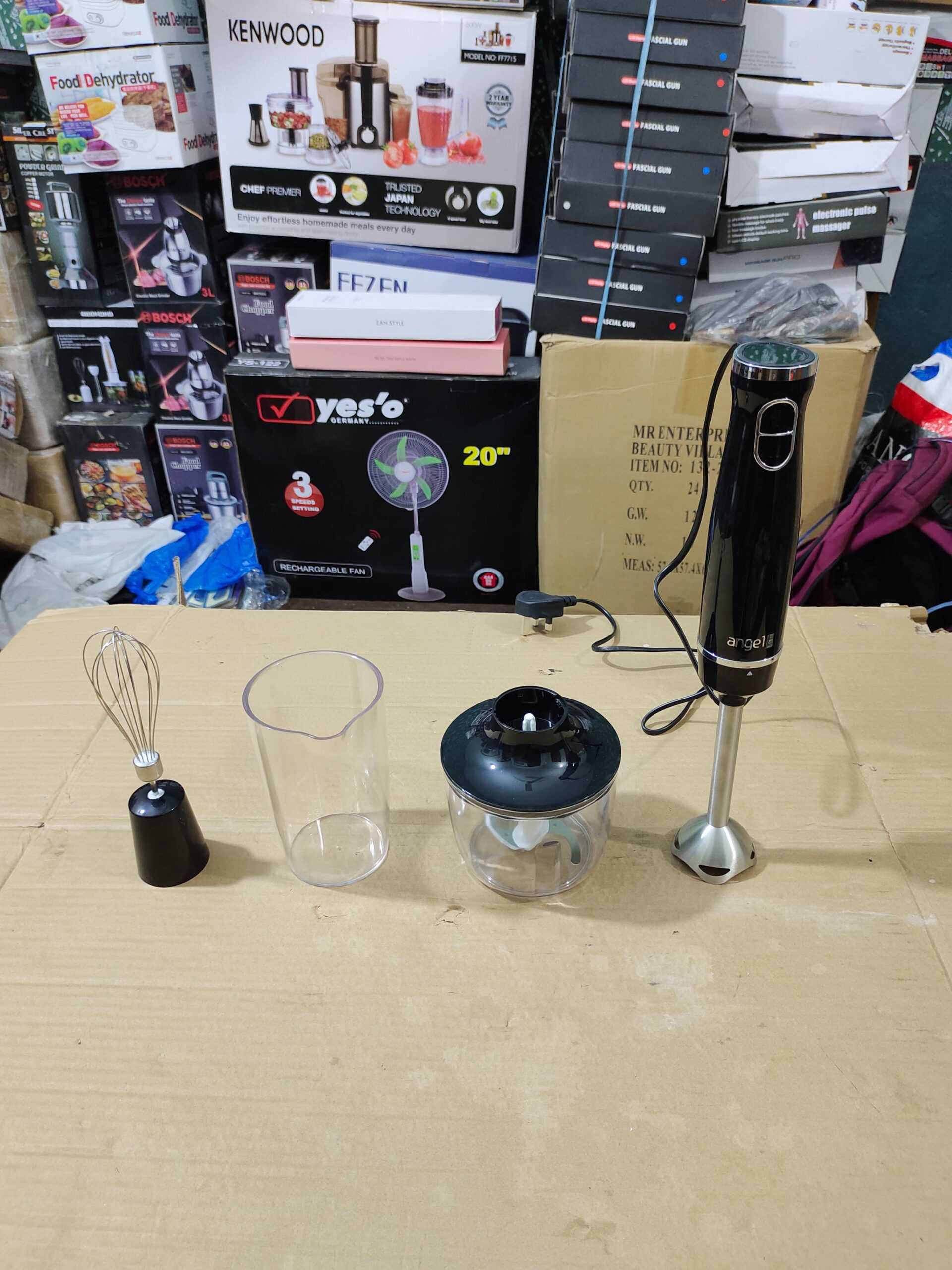 Uk Lot Imported Angel1 Original Hand Blender Set