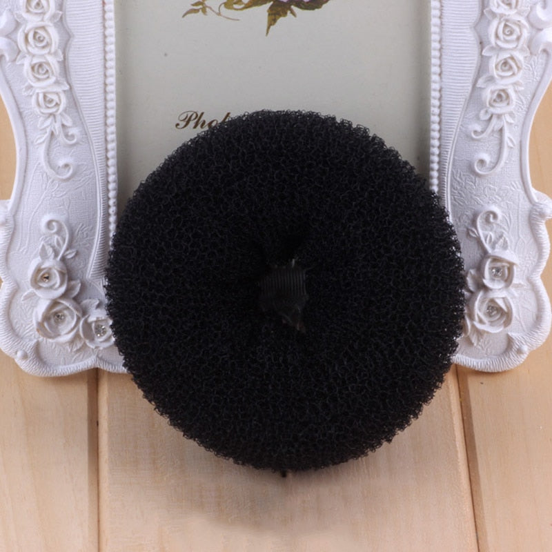 2 Pcs Magic Lady Sponge Donut Bun Maker Hair Styling