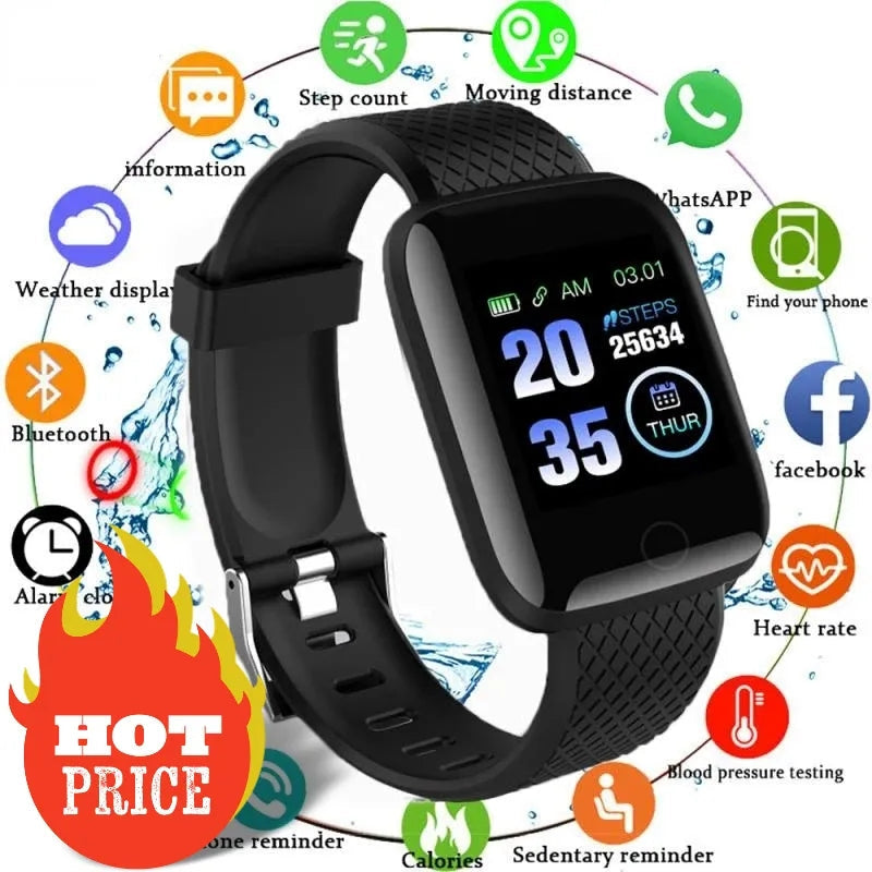 Z4 Smart Watch Wristband Sports Fitness with USB Charging