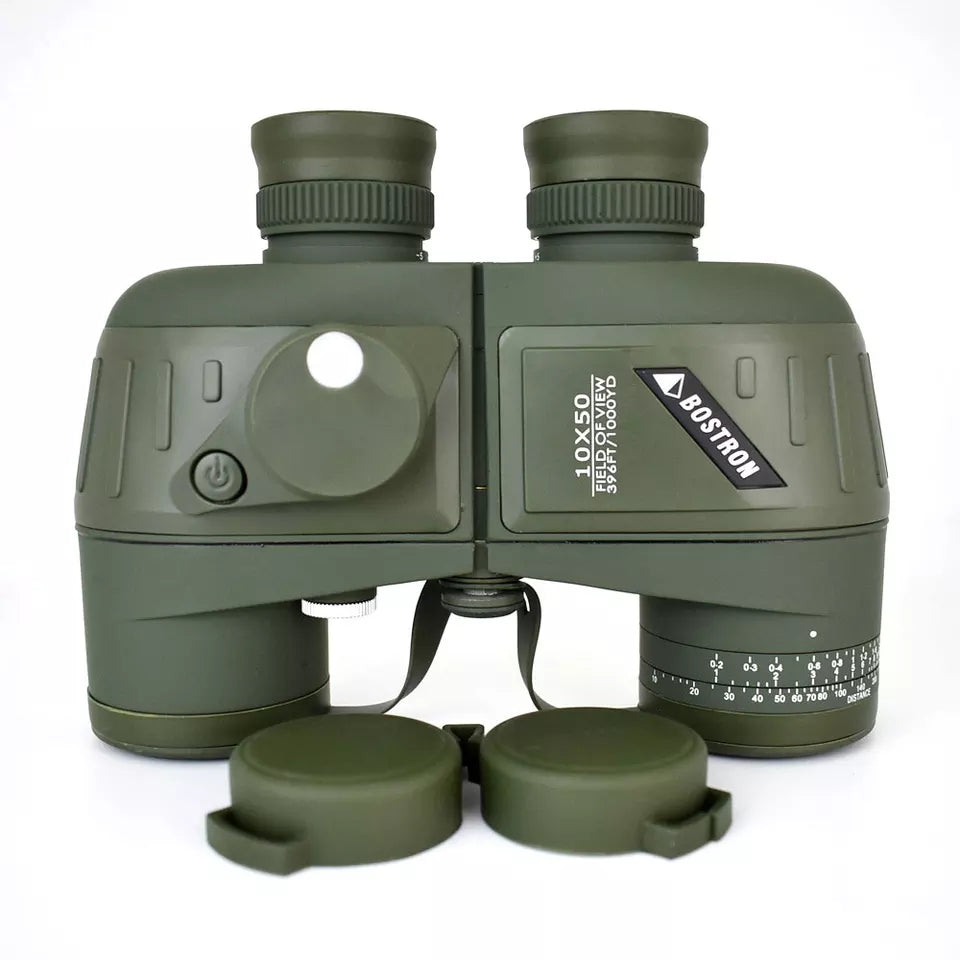 10x50 Binoculars | Waterproof Telescope With Compass