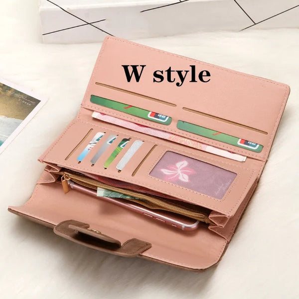 Fashion Brand Designer Ladies Wallet For Mobile Cash & Cards