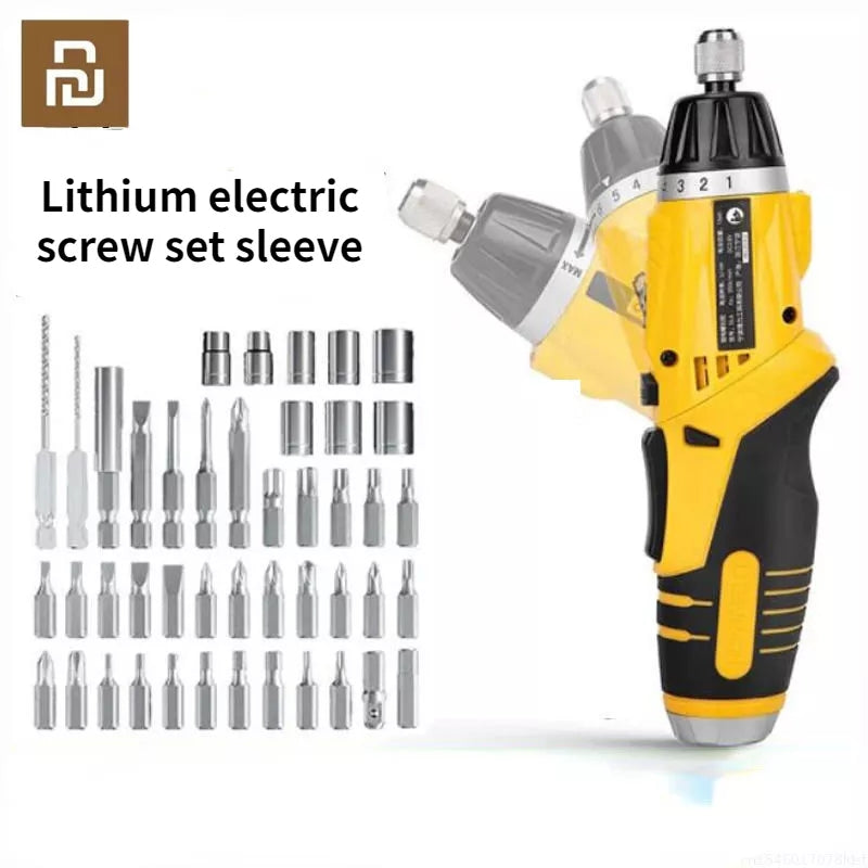 Electric Screwdriver Set Rechargeable Cordless Screwdriver Kit with Accessories