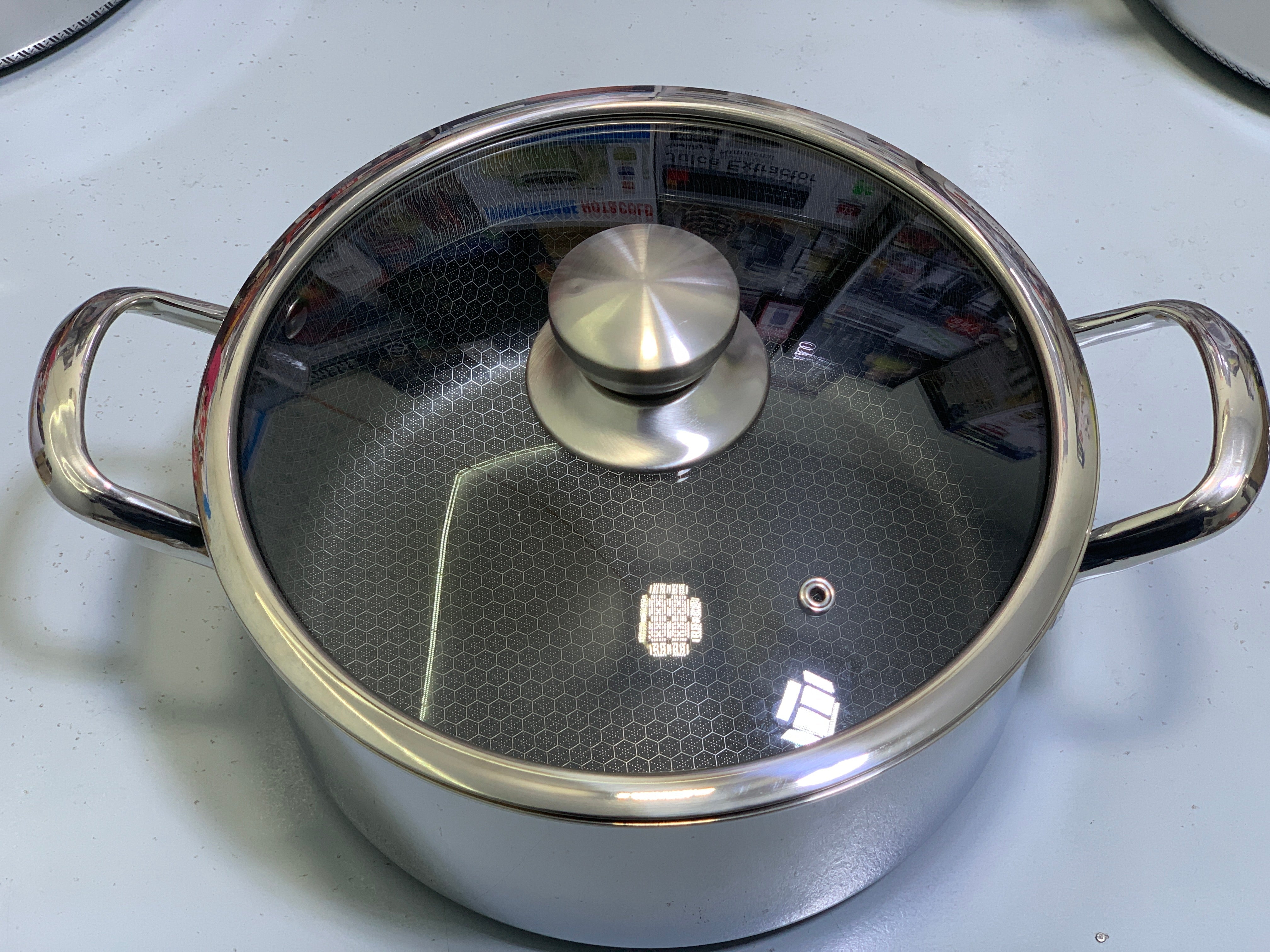 Laser Coating Deep Casserole 10cm Depth 25.5cm Diameter