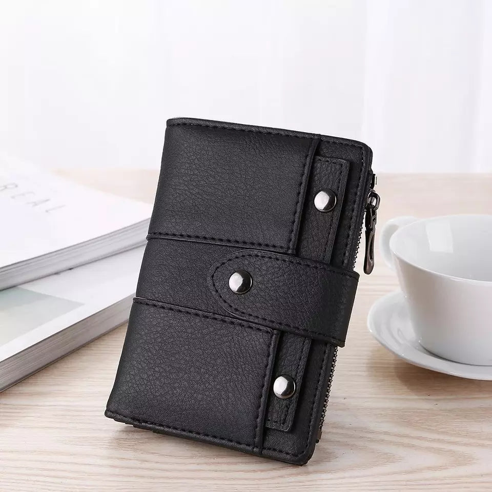 New Fashion Rivet Buckle Ladies Wallet, Cardholder