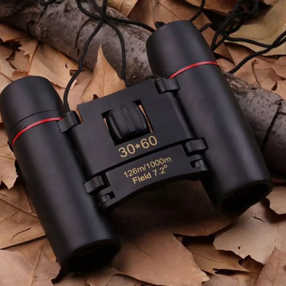 Sakura 30X60 Foldable Binoculars with Strap & Pouch