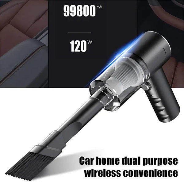 Portable Car Vacuum Cleaner Rechargeable Handheld Automotive Vacuum Cleaner