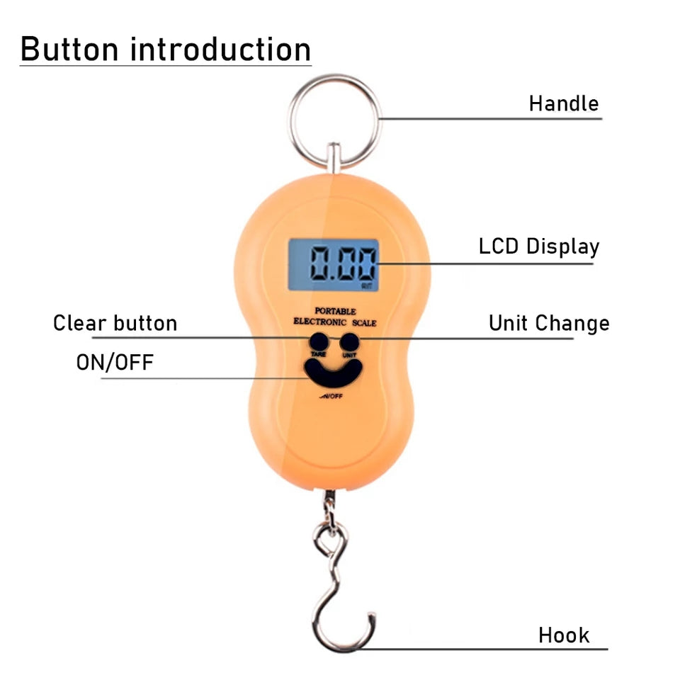 Digital Hanging Scale LCD Display with Backlight