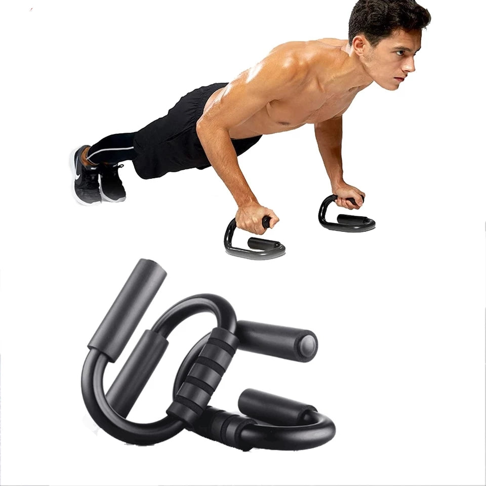 Strong Pushup Stands with Soft Foam Grip and Non-Slip Bars