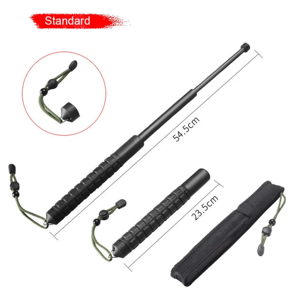 Self Protective Retractable Metal Stick