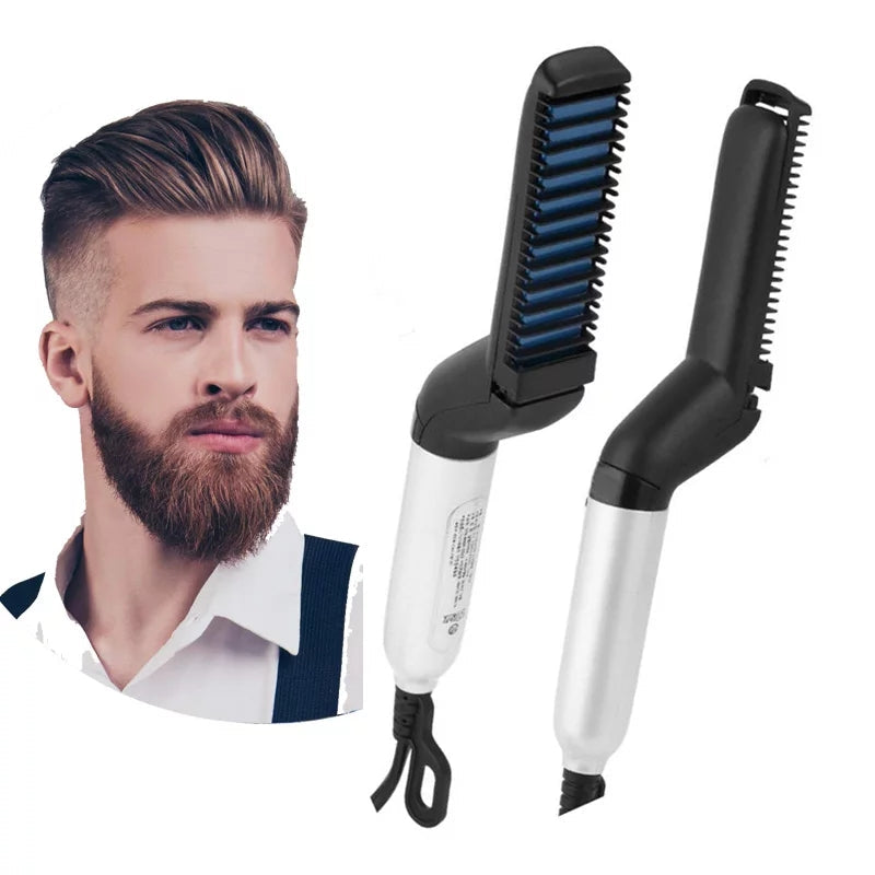 Hair & Beard Straightener Modelling Comb