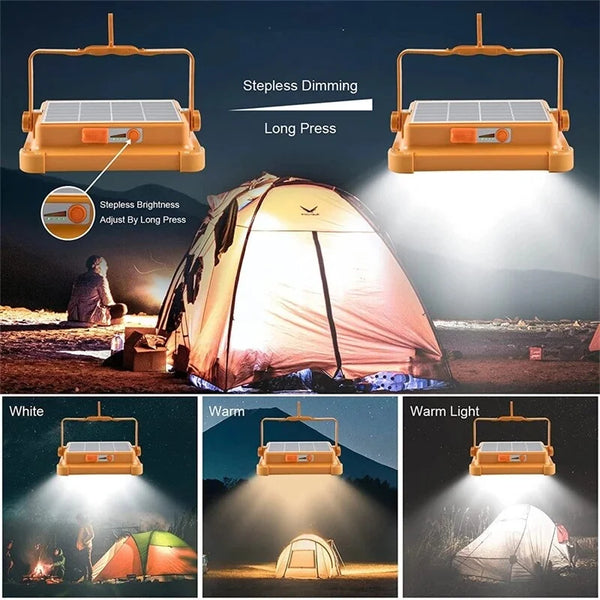 1000W LED Camping Solar Light