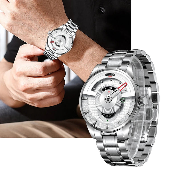 Dinar Brand Luxury Unique Watch for Men New Fashion Business Quartz Men’s Wristwatch