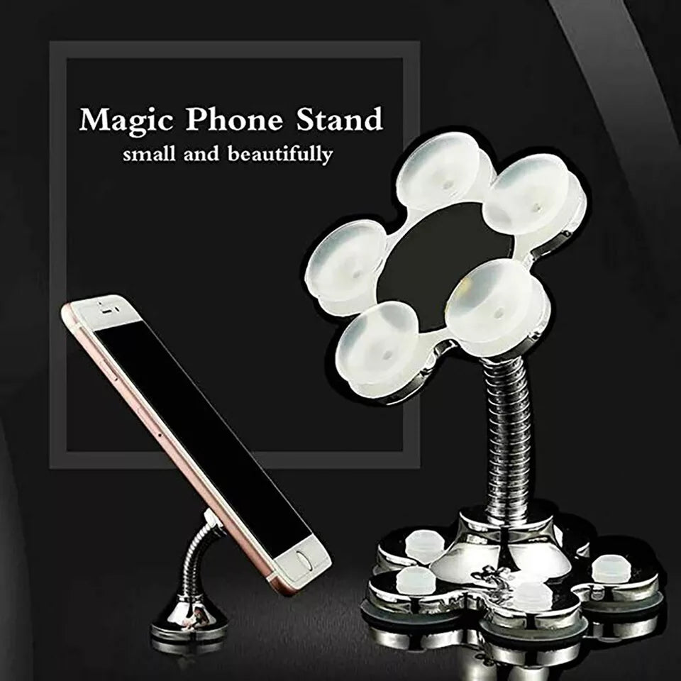 2 Pcs Magic Sucker 360 degree Rotatable Mobile Stand