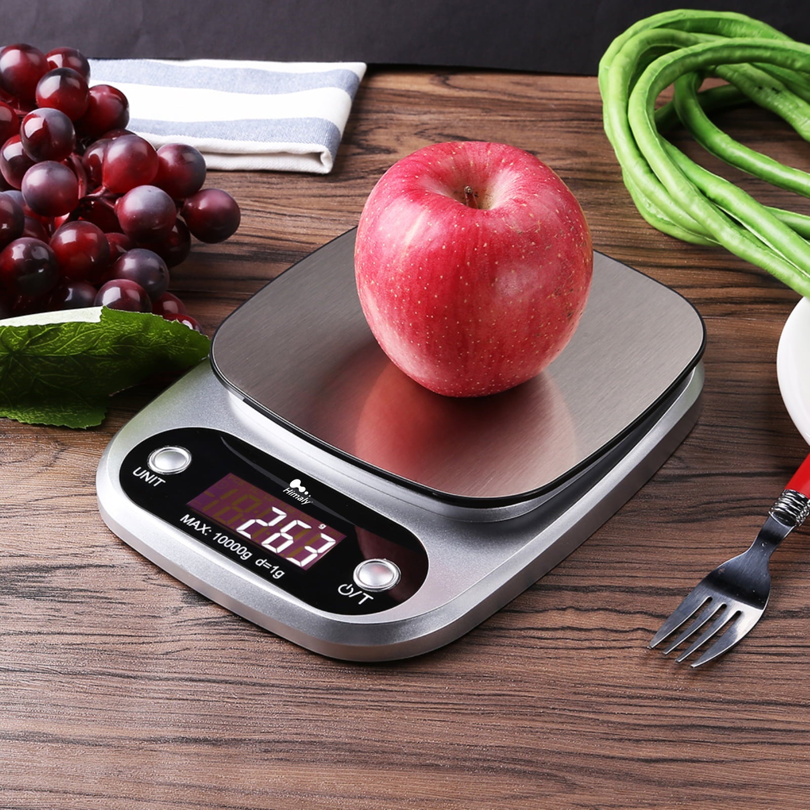 Digital Food Scale- Back-lit LCD Display