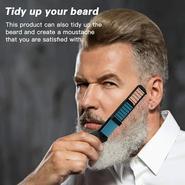 Hair & Beard Straightener Modelling Comb