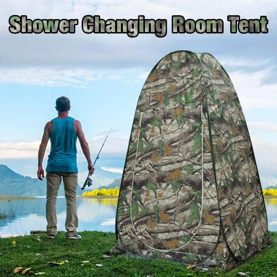 Pop Up Changing Room Privacy Tent, Portable Outdoor Shower Tent, Camp Toilet, Rain Shelter for Camping