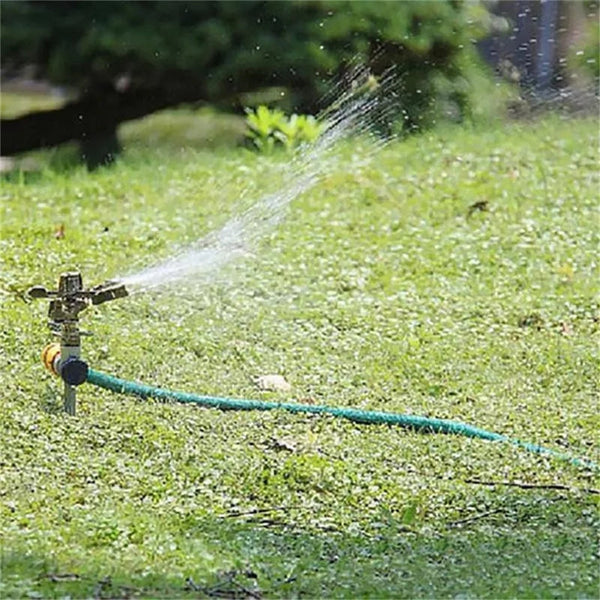 Metal Impulse Spike Garden Irrigation 360 Sprinkler