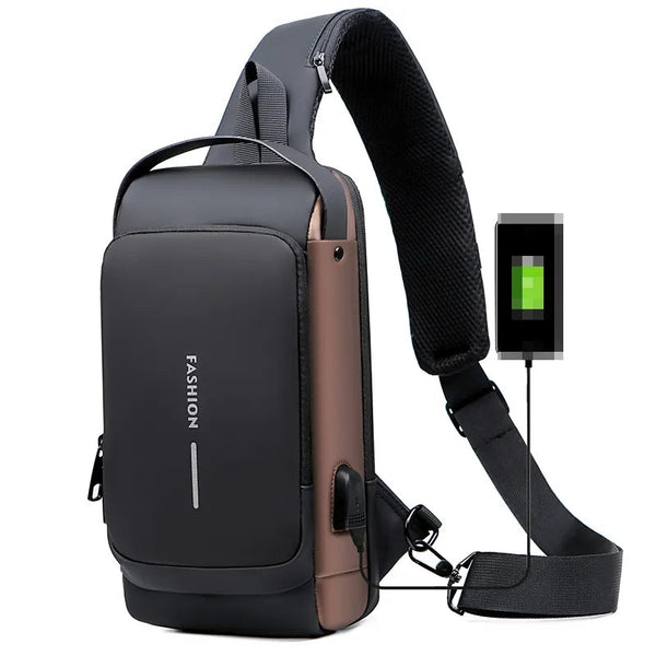 New Fashion Anti-Theft Sling Shoulder Bag With Password Lock