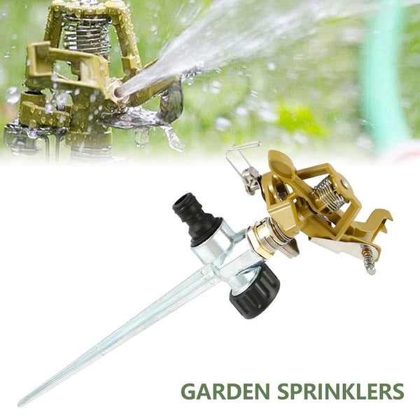 Metal Impulse Spike Garden Irrigation 360 Sprinkler