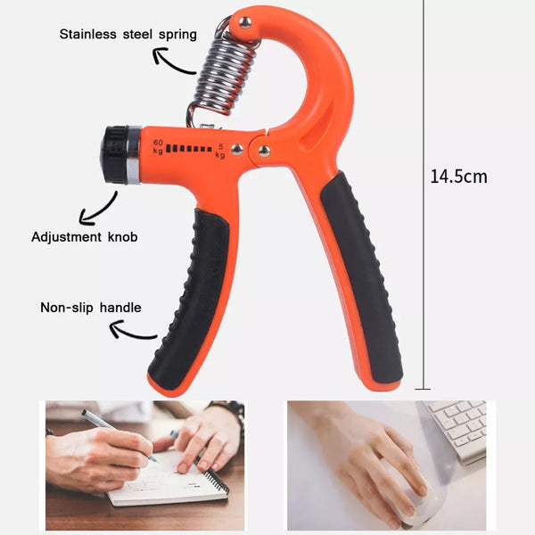 Hand Grip Strengthener Adjustable Resistance