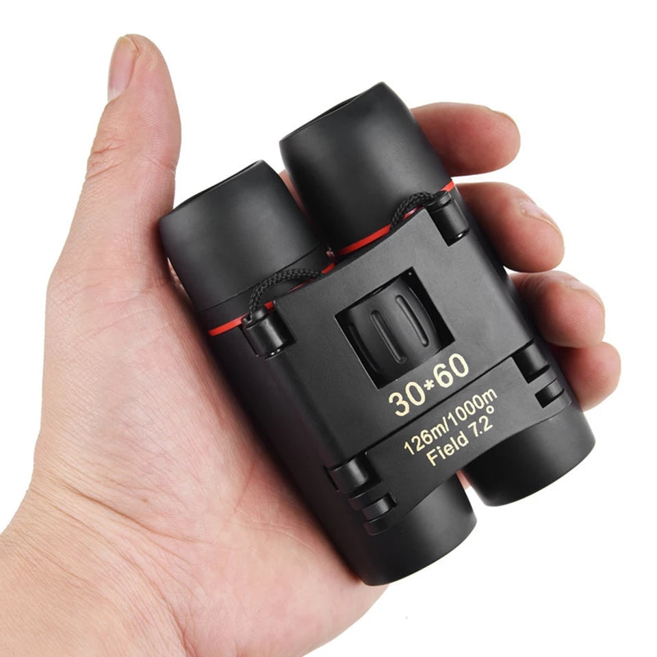 Sakura 30X60 Foldable Binoculars with Strap & Pouch