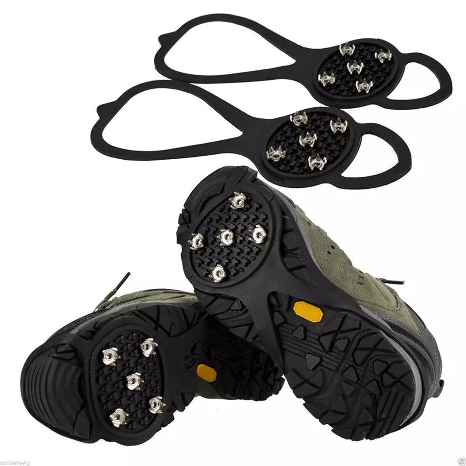 Shoe Cleats Microspikes Grips Footwear for Snow & Ice Walk