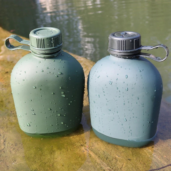 Military Water Bottle with Insulating Bag