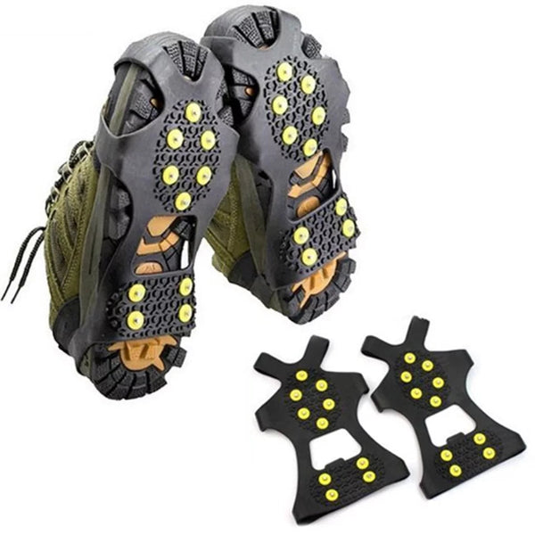 Shoe Cleats Microspikes Grips Footwear for Snow & Ice Walk