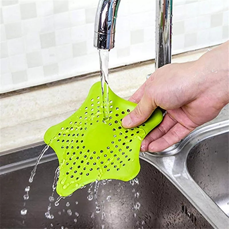 4Pcs Sewer Outfall Strainer Bathroom Sink Filter Antiblocking