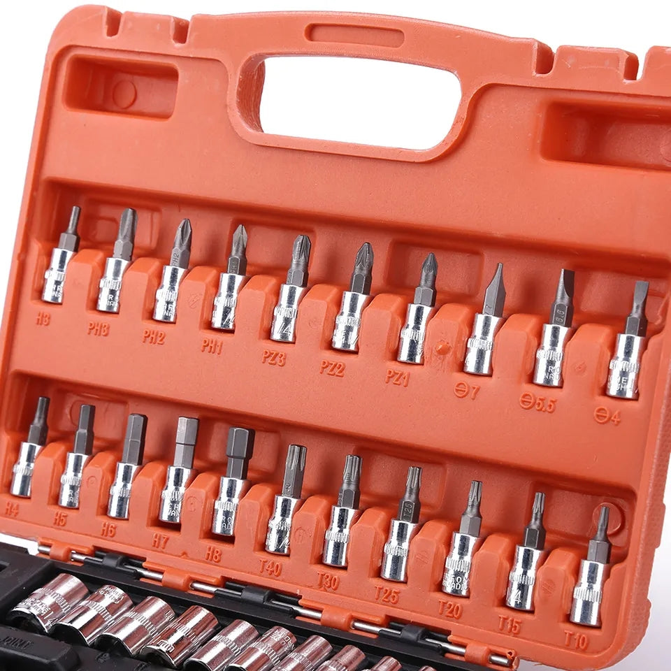 Harden 46 Pcs inch Dr. Socket Wrench set