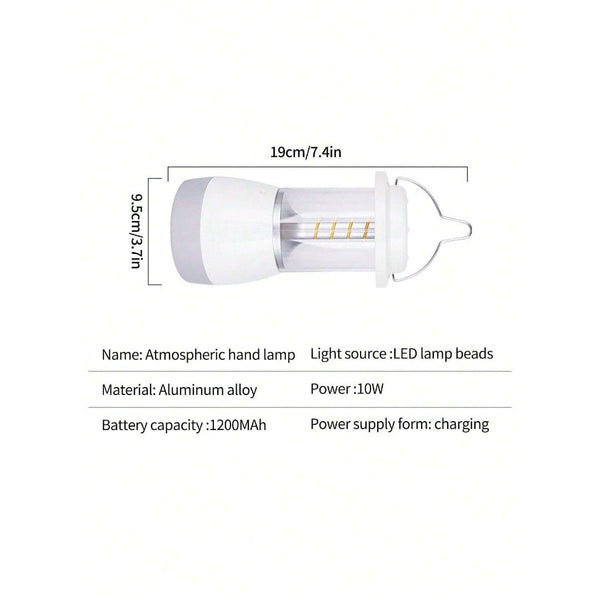 Multi-functional flashlight for Camping