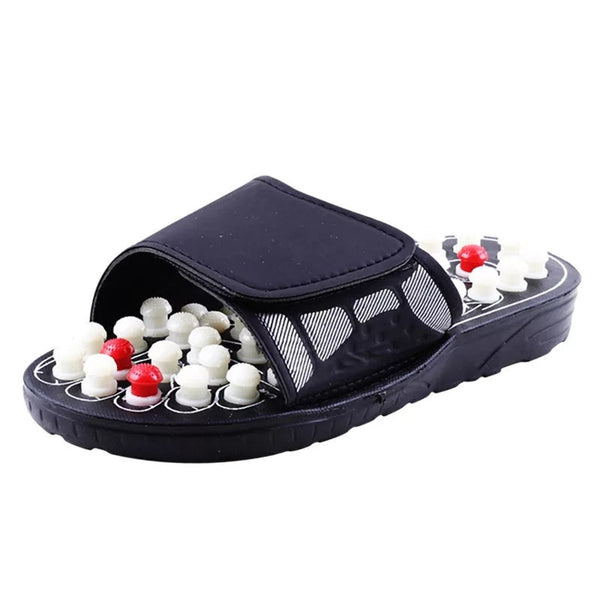 Acupressure & Magnetic Therapy Plastic Slippers Blood Circulation