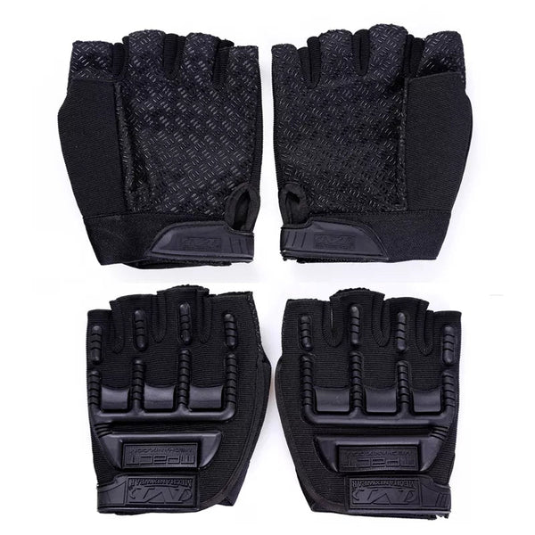 Outdoor Non-Slip Half Finger Gloves