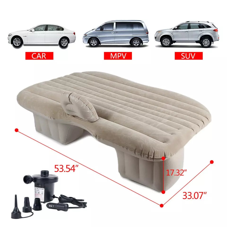 Car Back Seat Inflatable Air Mattress Bed