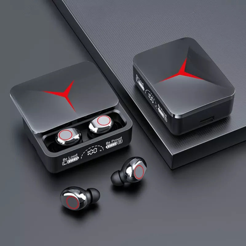 M90 Pro Stereo Bluetooth Wireless Earbuds with LED Digital Display