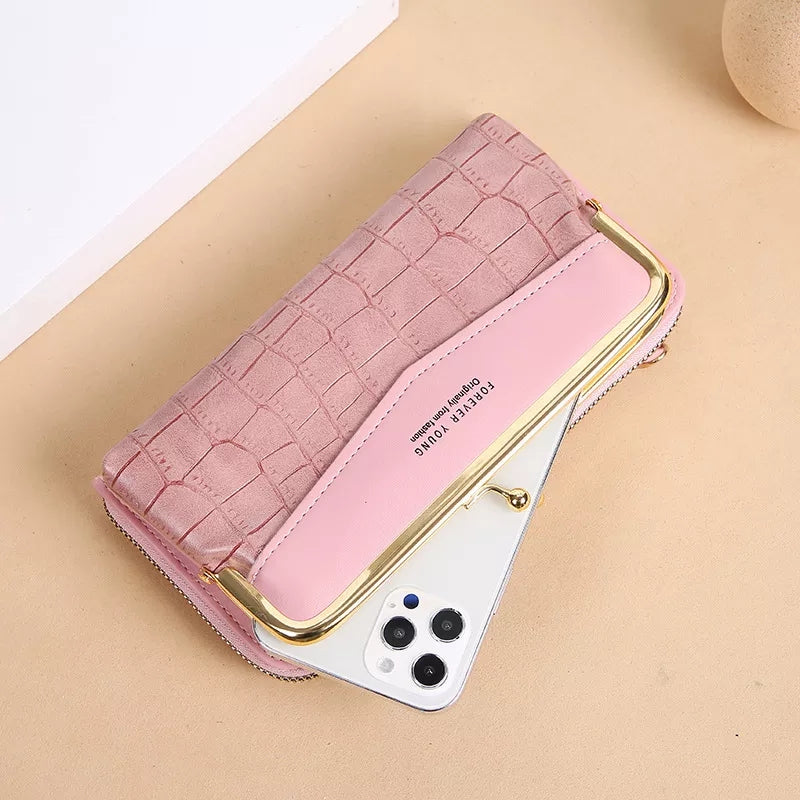 New SENLINNA Fashion Ladies Wallet, Coin Purse Card Holders