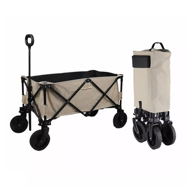 Portable Folding Wagon Cart Ourdoor Camping Heavy Duty Utility Cart