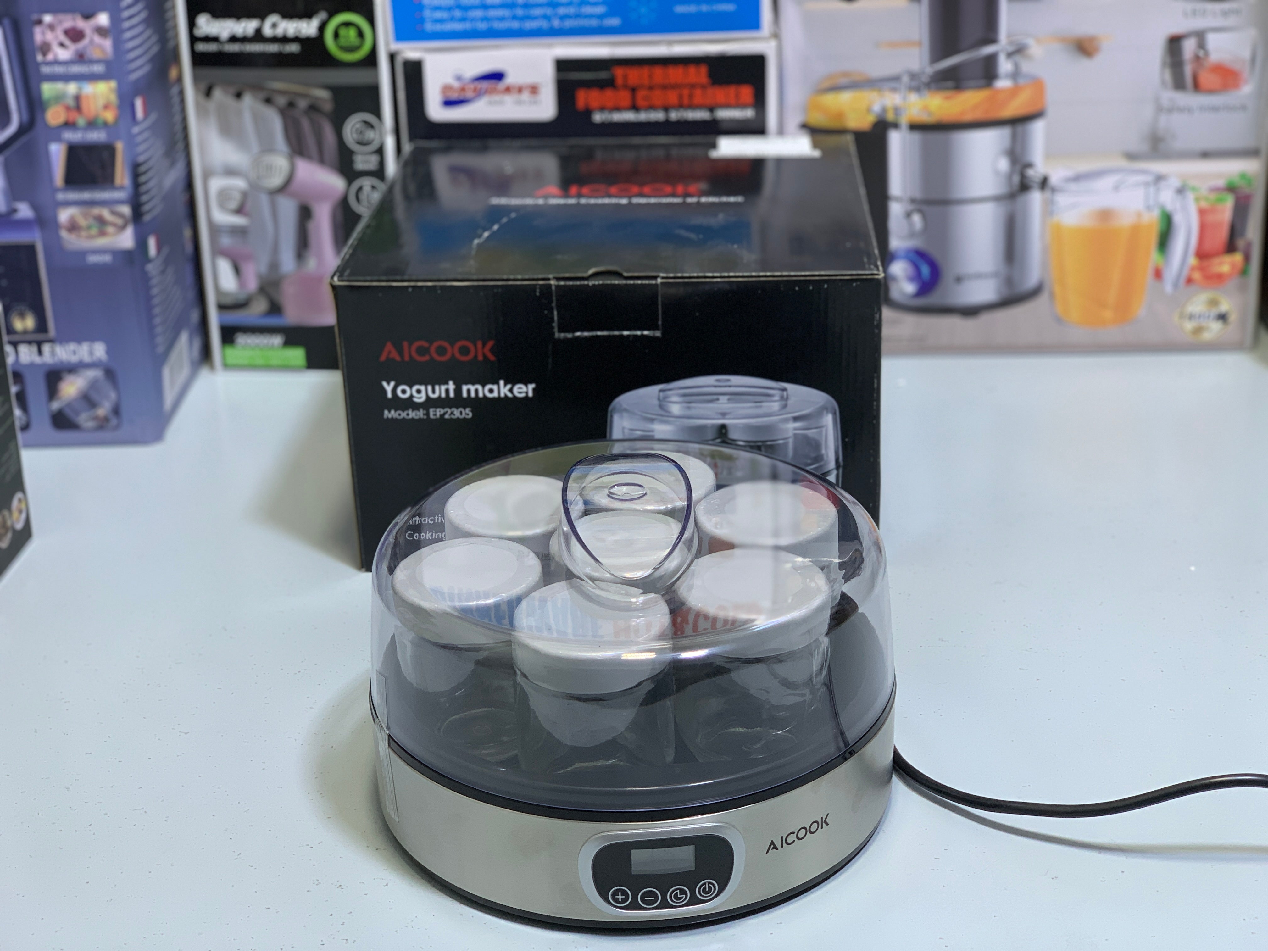 AICOOK Electric Yogurt Maker