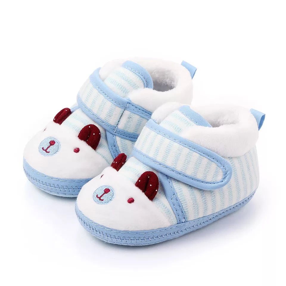 Baby Boy Girl Winter Warm Snow Boots Soft Sole Anti-Slip