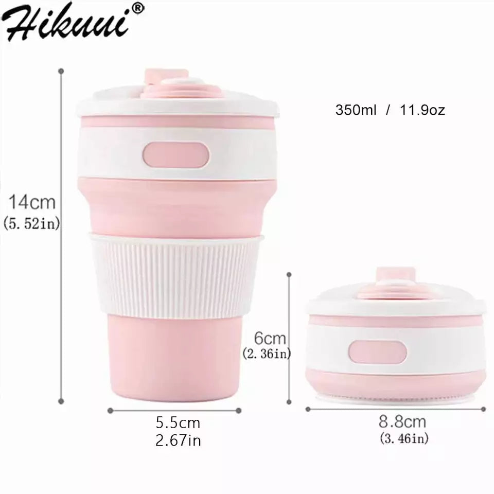 Foldable & Portable Travel Cup for Outdoor, Reusable