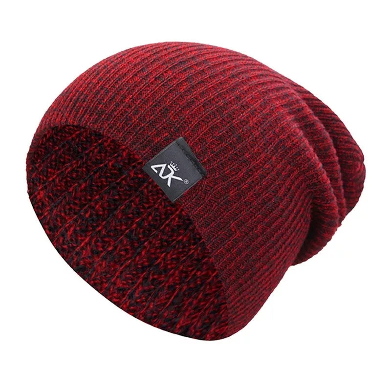 BUY 2 GET 2 FREE - 4Pcs Knitted New Fashion Breathable Winter Warm Beanie Cap for Men Women.