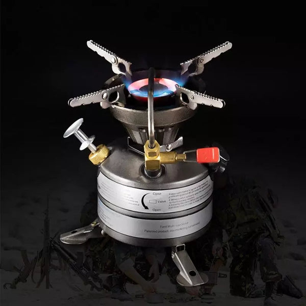 Camping Picnic Field Cookout Cooking Stove Multi Liquid Fuel Gasoline