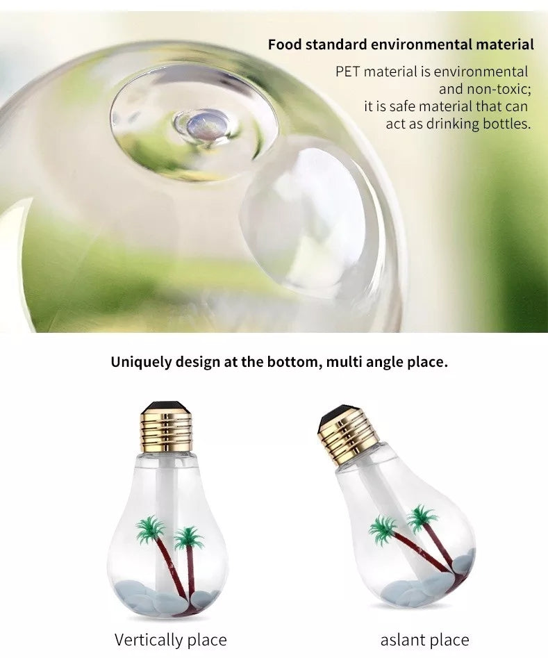 Humidifier Bulb Air Purifier with Whisper