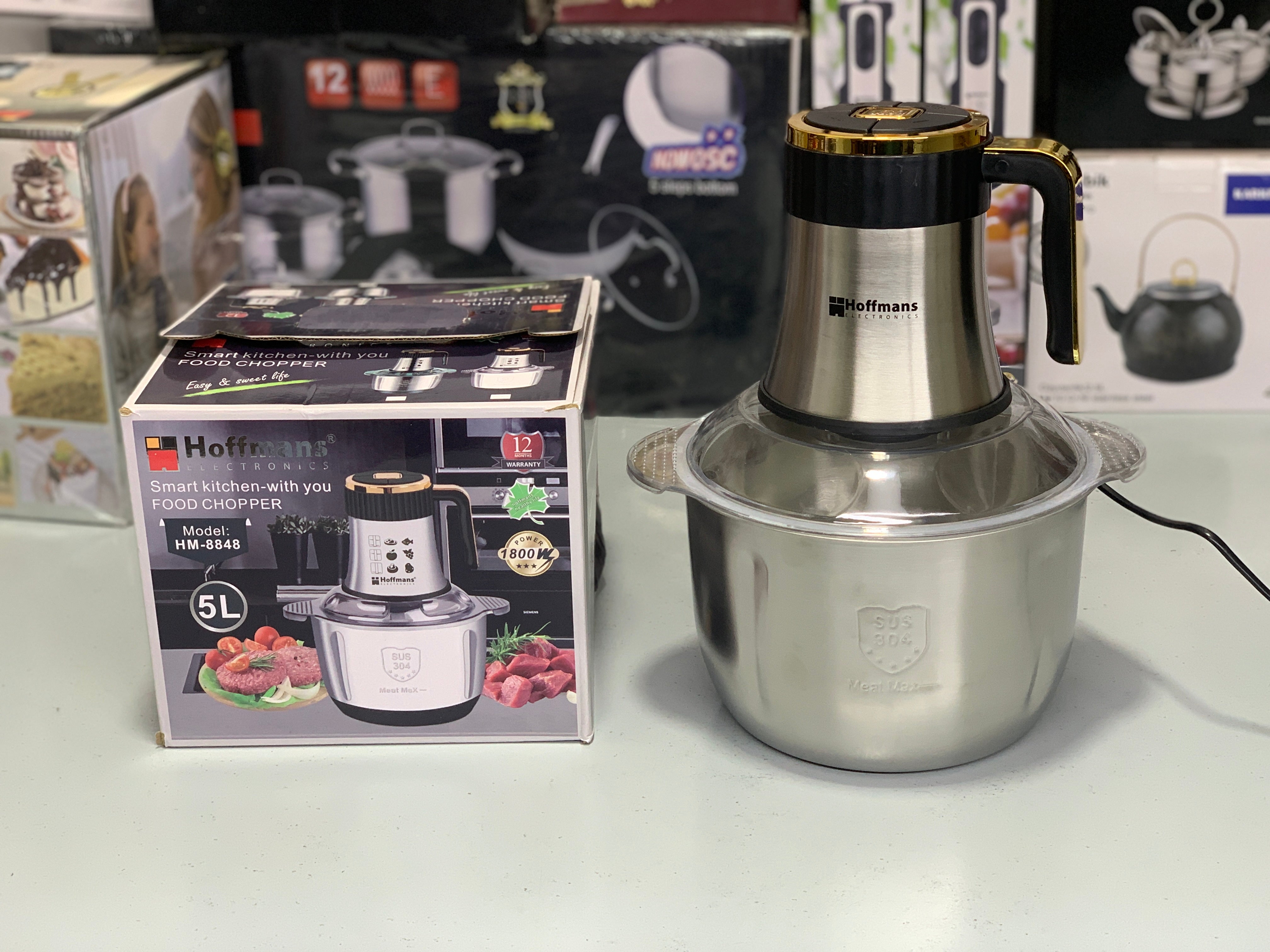 Hoffmans Electronics 5L Food Chopper 1800w