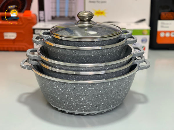 Imported Unique's 10 Pieces Cookware Set