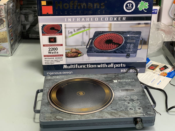 Hoffmans Electronics Infrared Cooker 2200w German Technology